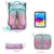 Kit Mochila Escolar Infantil 3 Peças com Rodinhas - Torre