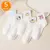Meia Infantil Kit 5 Pares Hello Kitty Escolar