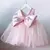 Vestido Infantil Laço E Pérolas Sem Manga