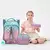Kit Mochila Escolar Infantil 3 Peças com Rodinhas - Torre - Use Miss Moda Infantil