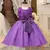 Vestido Infantil Aplique de Flore e Laço - comprar online