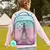 Imagem do Kit Mochila Escolar Infantil 3 Peças com Rodinhas - Torre