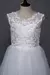 Vestido Infantil Longo Bordado de Flores - Use Miss Moda Infantil