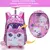Kit Mochila Escolar Infantil 3 Peças com Rodinha Gatinha - loja online