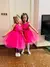 Vestido Infantil Aplique de Flore e Laço - Use Miss Moda Infantil