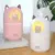 Umidificador De Ar Luminária USB Com Orelha Gatinho - comprar online