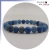 Pulseira de Pedra Quartzo Azul - Unissex - comprar online