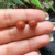 Brinco de Pedras Naturais Bolinha 10mm - Encanto das Pedras 