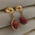 Brinco de Pedra Pedra do Sol Esfera no Globo - comprar online