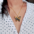 Pingente de Pedras Naturais Borboleta M