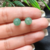Brinco de Pedra Naturais Bolinha 8mm - loja online