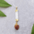 Pingente de Pedras Naturais Selenita com Pendente - comprar online