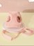 Pretal/Arnes con correa ROSA - comprar online
