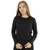 Blusa de Frio Térmica Flanelada Preta Tam. Único - Dábila Mendes Bland