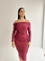 Vestido Thalia - Bordô