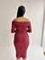 Vestido Thalia - Bordô - loja online