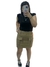 Falda De Gabardina Cargo Casual