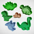 Cortador de Biscoito Forma De DINOSSAURO X6 na internet