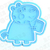 Imagem do KIT DE CORTADORES DE BISCOITOS PEPPA PIG 3
