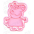 KIT DE CORTADORES DE BISCOITOS PEPPA PIG 1 - comprar online