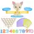 Brinquedo Matemático Montessori para Crianças, Balança Digital do Macaco, Mat - comprar online