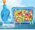Conjunto de brinquedo de pesca infantil com pressa magnética e peixe, piscina i
