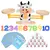 Brinquedo Matemático Montessori para Crianças, Balança Digital do Macaco, Mat - Upa-LeLe