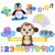 Brinquedo Matemático Montessori para Crianças, Balança Digital do Macaco, Mat - Upa-LeLe