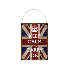 Keep calm and carry on