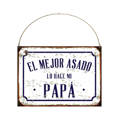 El mejor asado lo hace mi papá