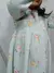 Vestidos de Lanilla Flores verde - CANDELÚ INDUMENTARIA INFANTIL