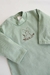 Body Media Polera bordado Verde - comprar online