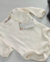 Body manga larga wafle frisado crema - comprar online