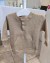 Buzo Nido de Abeja Beige - comprar online