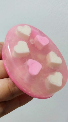 Jabón Artesanal con Corazones