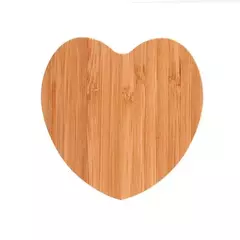 Saleiro Em Bambu Com Formato De Coração na internet