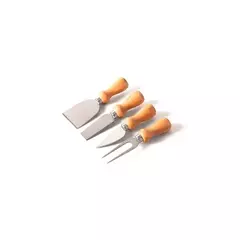Kit Queijo E Champagne - 6 Pçs - Não Acompanha Garrafa - Onze22 Personalizados 