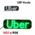 Placa Painel Letreiro Luminoso LED USB Uber Vidro Parabrisa - loja online