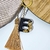 Chaveiro com Flores e Tassel - comprar online