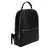 MOCHILA FEMININA GRANDE DE COURO PRETA - comprar online