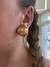 BRINCO BOLA DE PRESSÃO DOURADO - comprar online