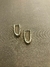 BRINCO ARGOLA ALONGADO CLICK DOURADO