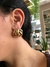 BRINCO FRONTAL ENTRELAÇADO DOURADO - comprar online
