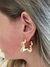 BRINCO ARGOLA ESTRELA DOURADO - comprar online