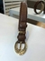 CINTO DE COURO COM FIVELA OVAL - comprar online