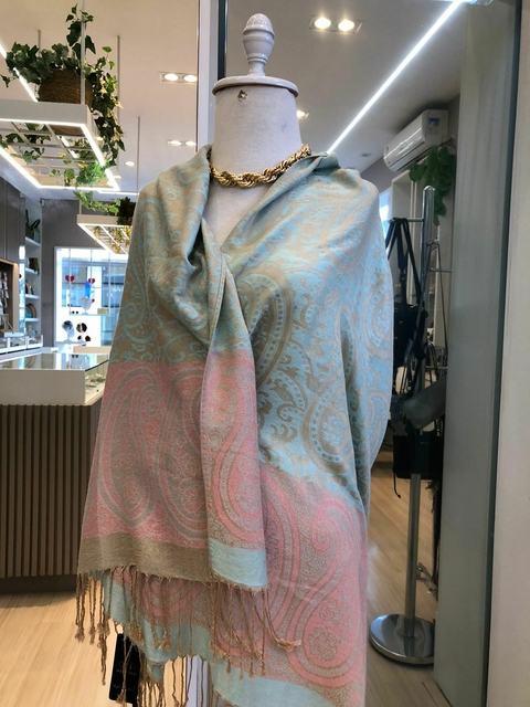 ECHARPE ESTAMPADA FINA