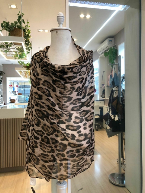 ECHARPE ANIMAL PRINT FINA