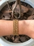 PULSEIRA DOURADA LARGA - comprar online