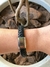 PULSEIRA TRANÇADA DE COURO MASCULINA - comprar online
