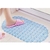 Tapete para Box de Silicone 63x34 cm. - MIX BRASIL UTILIDADES- Utilidades do Lar - Vassouras - Rodos - Baldes - Panos de Prato - Panos de chão - Flanelas - Pano micro fibra - Borrachas para panela de pressão - Lixas para os pés - Tapetes -Produtos de Limpeza - Bacias - Vasilhas - Bucha de Banho